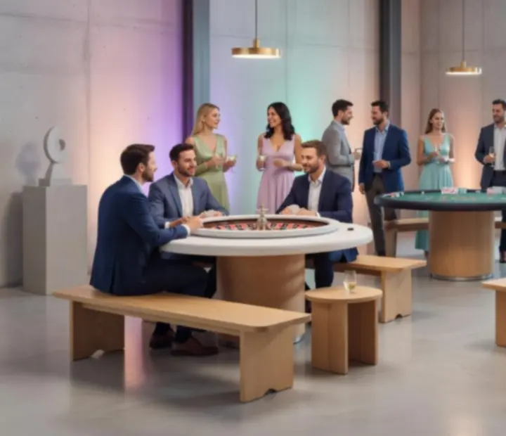 Elegantní společenský event v loft prostoru s tematickým vybavením